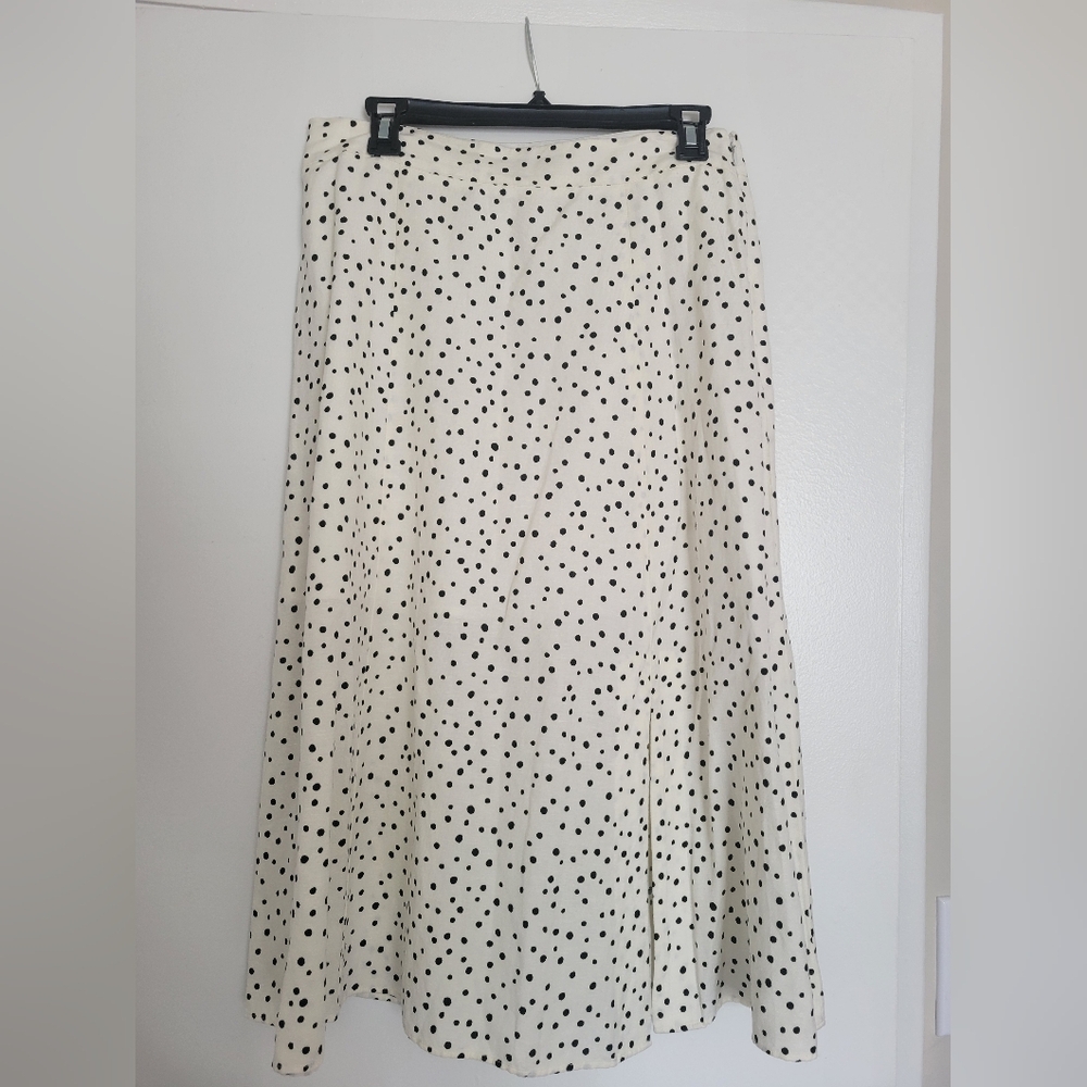 🎀Loft Polka Dot Midi Skirt🎀